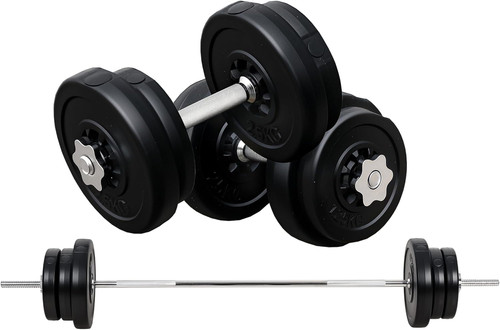Set bilanciere dischi 65kg - bilanciere,