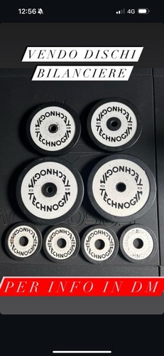 Technogym set palestra dischi - set,